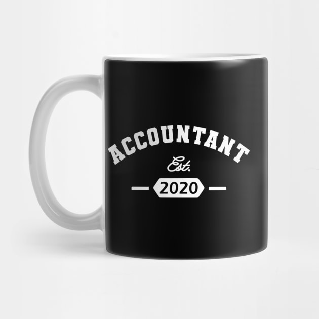 Accountant Est. 2020 by KC Happy Shop